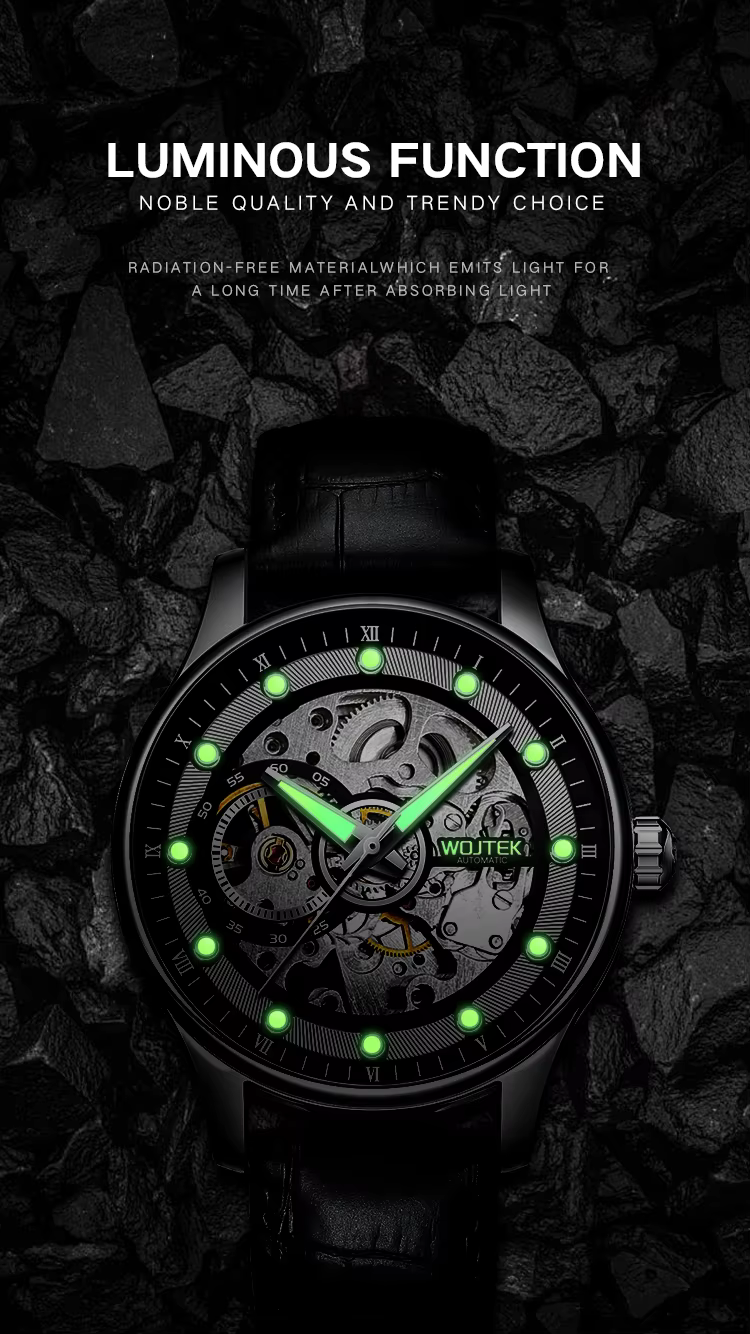 WOJTEK watch close-up detail